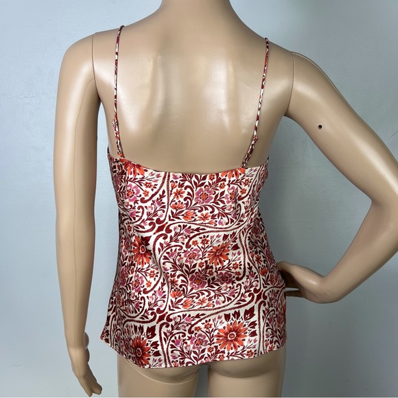 NEW CAMI NYC SILK FLORAL PRINT CAMISOLE - Picture 7 of 9